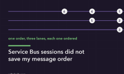 Featured image of post Service Bus sessions did not save my message order
